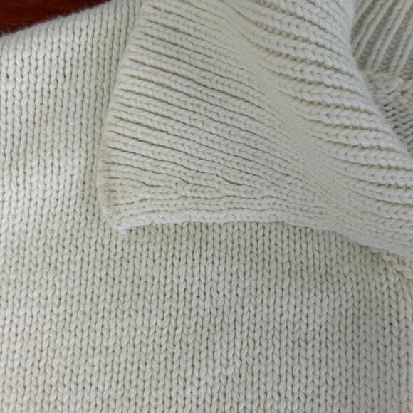 Maurices Striped Knit V-Neck Lace Up Collared Boat Sailor Sweater 4XL - Picture 10 of 12